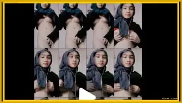 Cewek 18+ Cantik Jilbab Lugu Disuruh Bugil Colmek Sama Pacar poster
