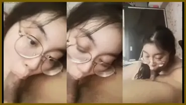 Enaknya Di Sepongin Cewe Cindo Kacamata Cantik poster