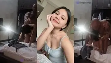 Gadis Vlora Cantik Pasrah Posisi Doggy Kasur poster